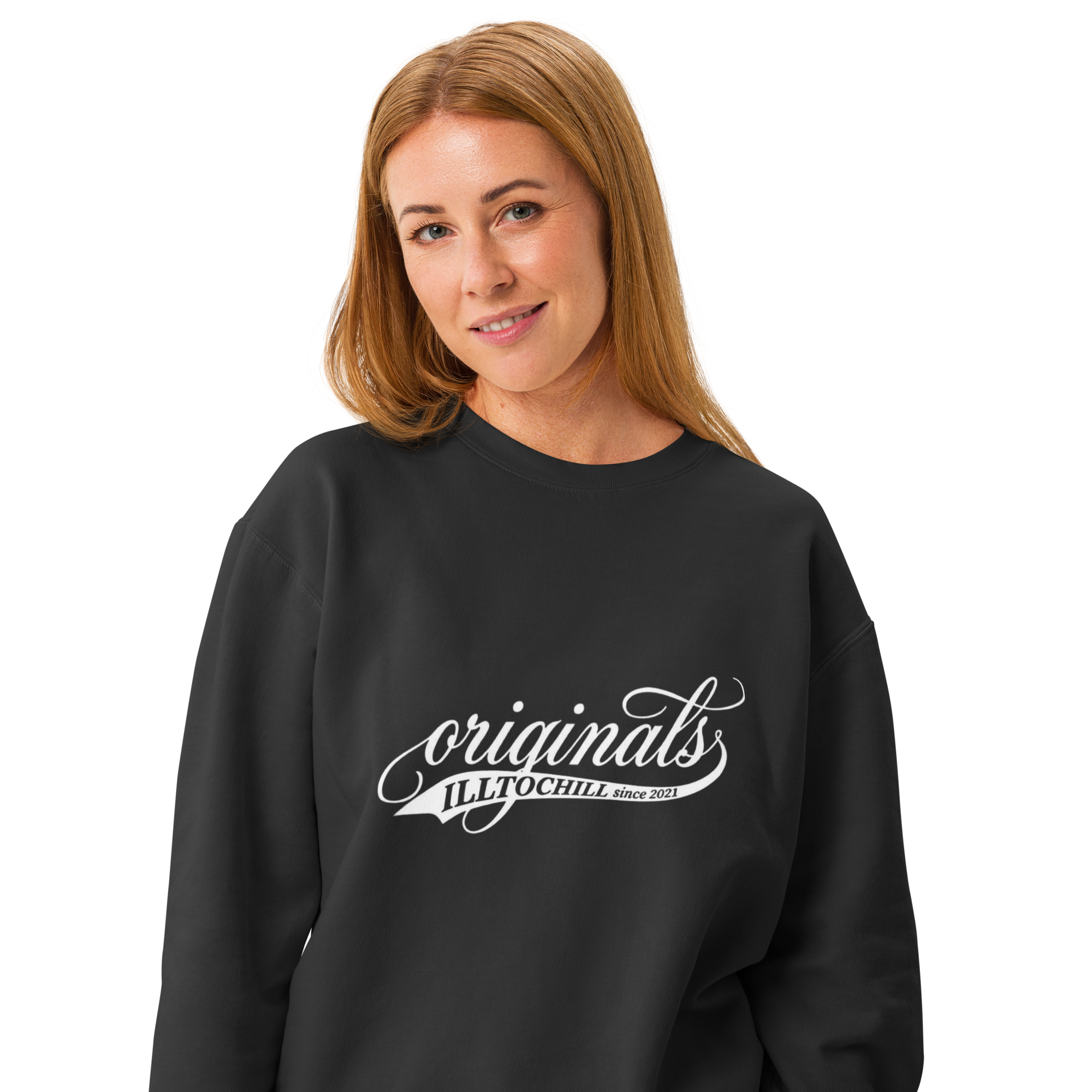 OCD Not Broken: Unisex Garment Dyed Fleece Crewneck Sweatshirt for Every Intrusive Thinker | ILLTOCHILL