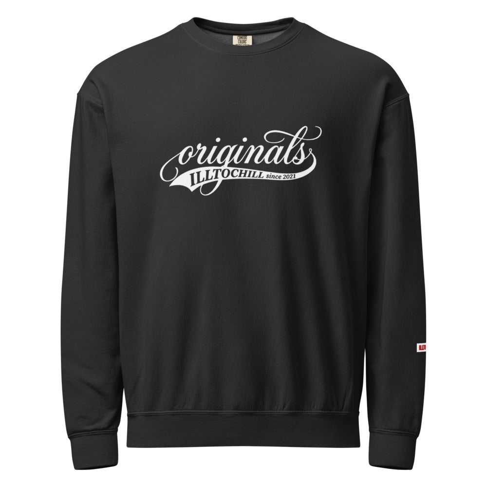 anxiety-unisex-garment-dyed-fleece-crewneck-sweatshirt-1