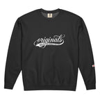 anxiety-unisex-garment-dyed-fleece-crewneck-sweatshirt-1