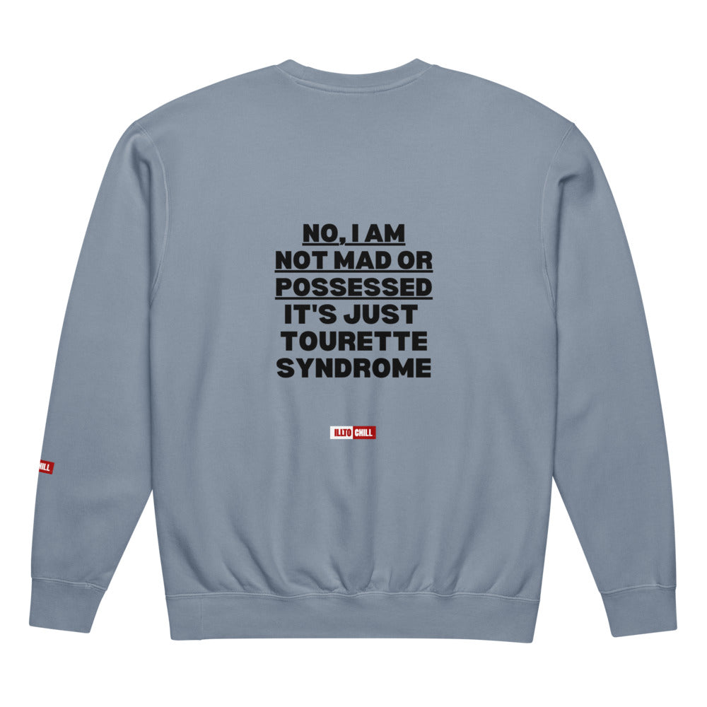 tourette-unisex-garment-dyed-fleece-crewneck-sweatshirt
