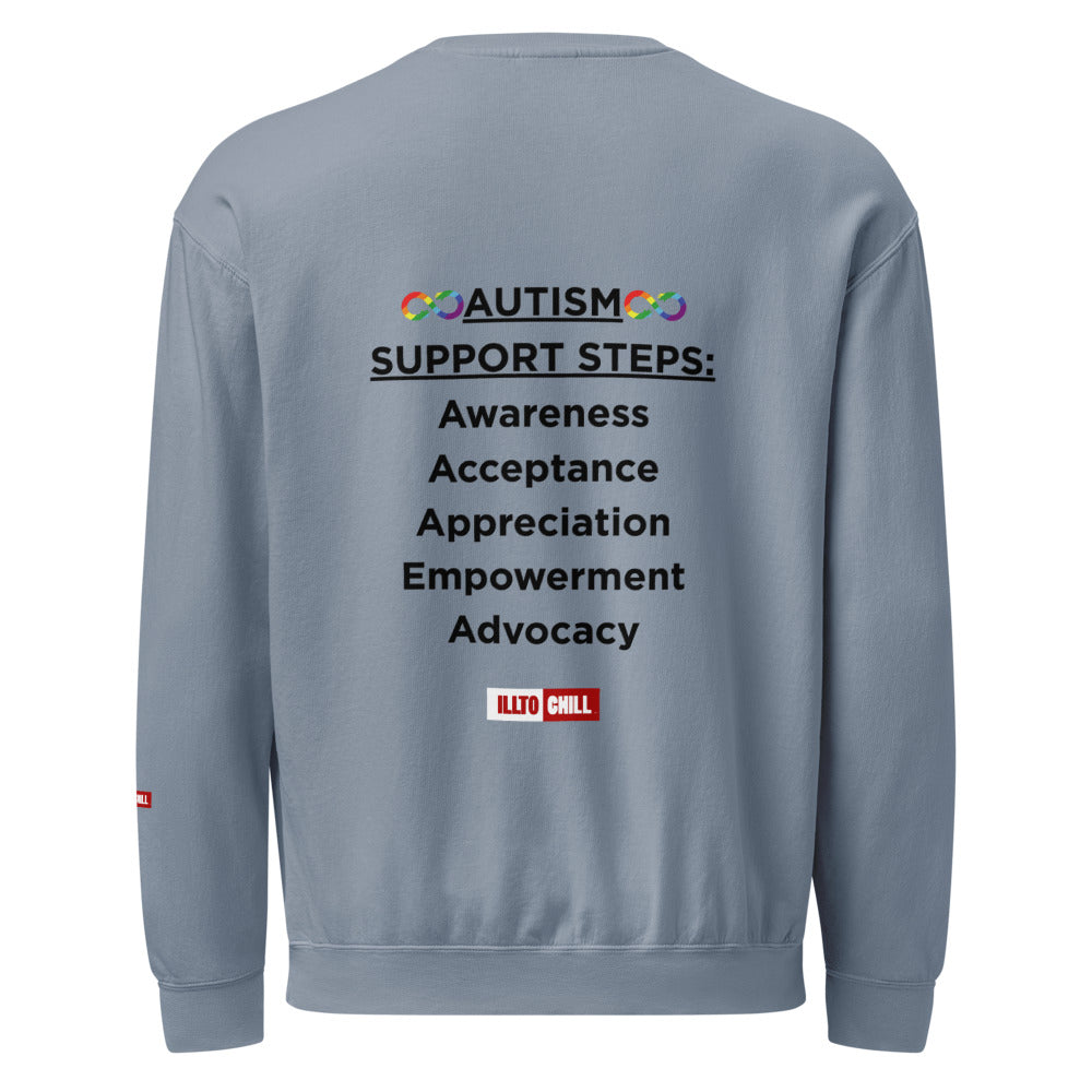 autism-support-unisex-garment-dyed-fleece-crewneck-sweatshirt