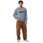 OCD Layered and Unashamed: Unisex Garment Dyed Fleece Crewneck Sweatshirt for the OCD Community | ILLTOCHILL