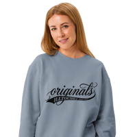 OCD Layered and Unashamed: Unisex Garment Dyed Fleece Crewneck Sweatshirt for the OCD Community | ILLTOCHILL