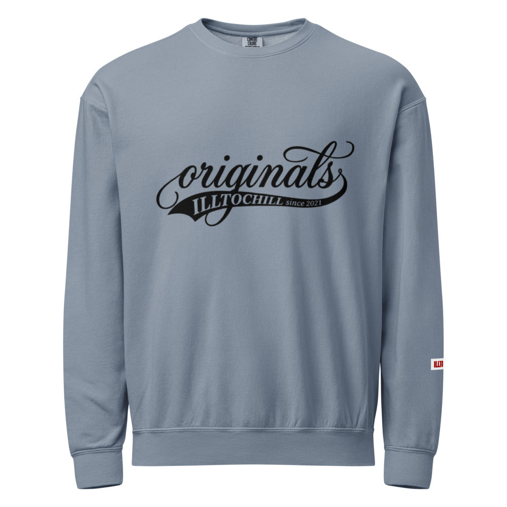 anxiety-unisex-garment-dyed-fleece-crewneck-sweatshirt
