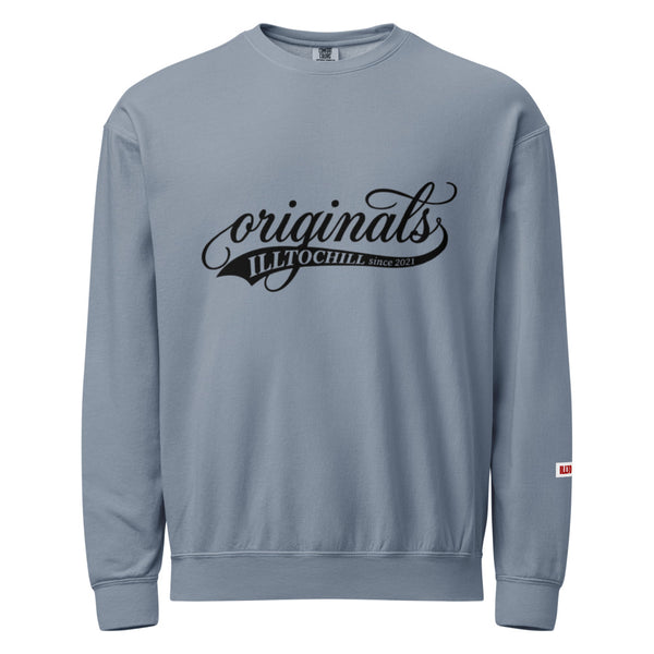 anxiety-unisex-garment-dyed-fleece-crewneck-sweatshirt