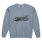 anxiety-unisex-garment-dyed-fleece-crewneck-sweatshirt
