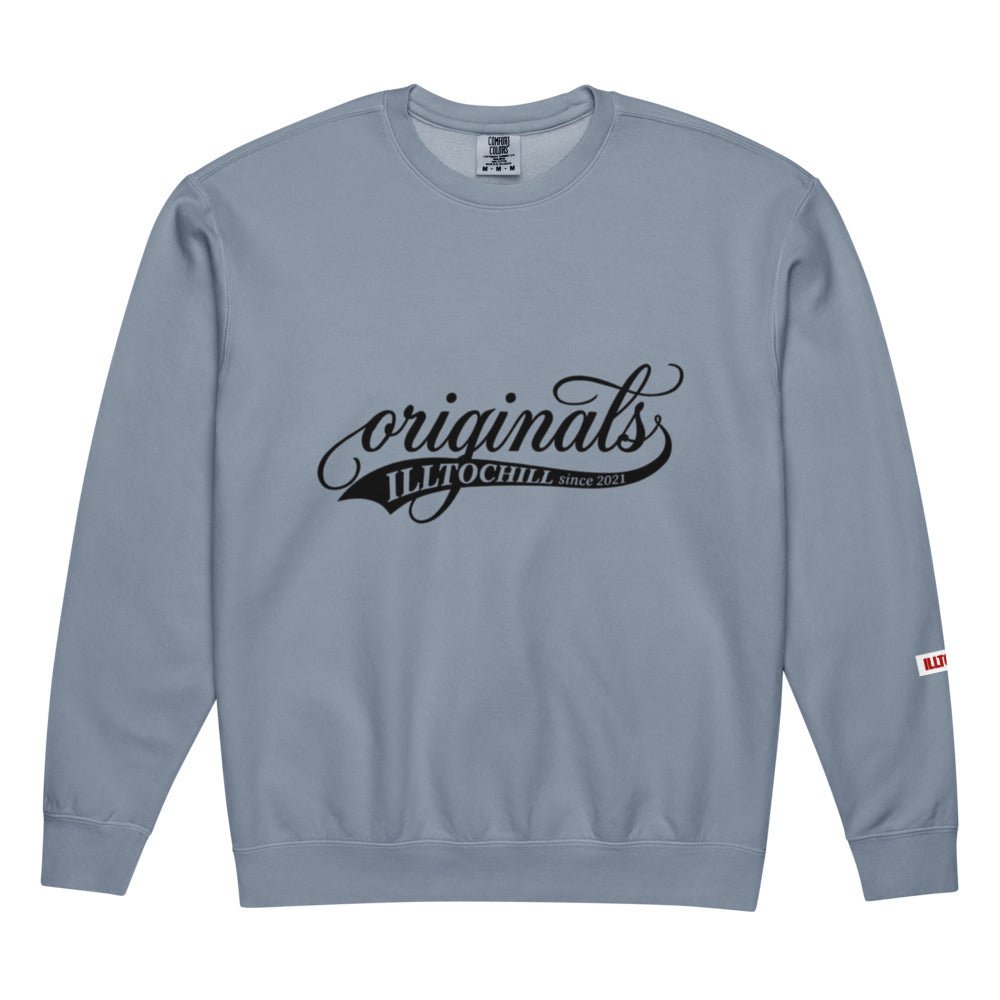 anxiety-unisex-garment-dyed-fleece-crewneck-sweatshirt