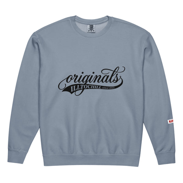 anxiety-unisex-garment-dyed-fleece-crewneck-sweatshirt