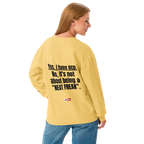 OCD Layered and Unashamed: Unisex Garment Dyed Fleece Crewneck Sweatshirt for the OCD Community | ILLTOCHILL