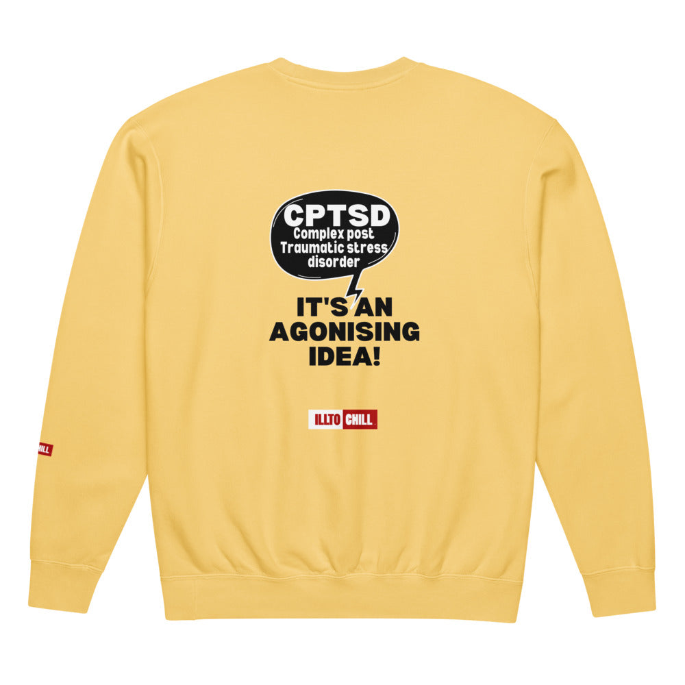 c-ptsd-unisex-garment-dyed-fleece-crewneck-sweatshirt