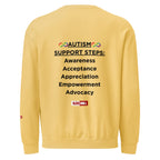 autism-support-unisex-garment-dyed-fleece-crewneck-sweatshirt