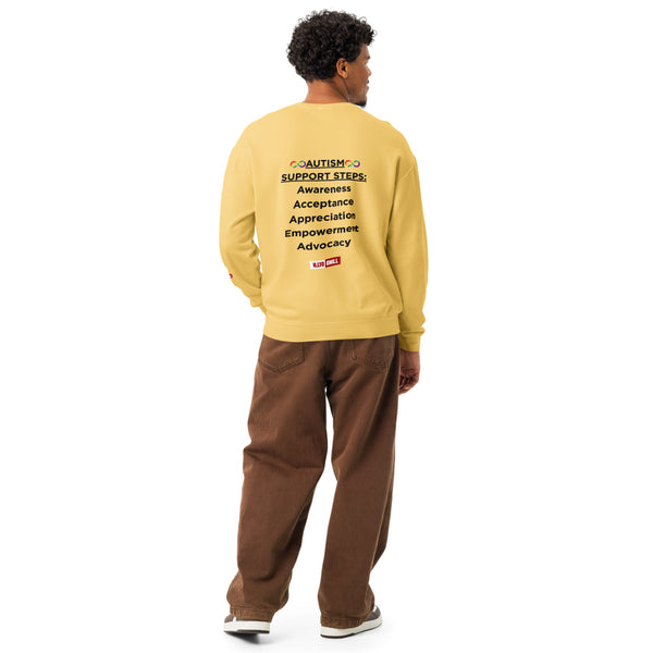 autism-support-unisex-garment-dyed-fleece-crewneck-sweatshirt