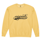 OCD Layered and Unashamed: Unisex Garment Dyed Fleece Crewneck Sweatshirt for the OCD Community | ILLTOCHILL