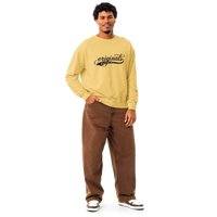 OCD Layered and Unashamed: Unisex Garment Dyed Fleece Crewneck Sweatshirt for the OCD Community | ILLTOCHILL