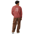 OCD Not Broken: Unisex Garment Dyed Fleece Crewneck Sweatshirt for Every Intrusive Thinker | ILLTOCHILL