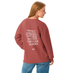 OCD Not Broken: Unisex Garment Dyed Fleece Crewneck Sweatshirt for Every Intrusive Thinker | ILLTOCHILL