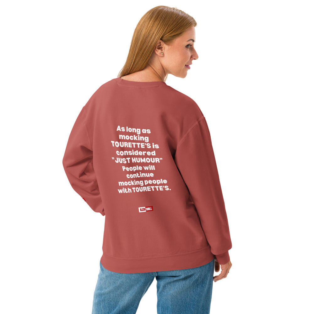 tourette-unisex-garment-dyed-fleece-crewneck-sweatshirt-1