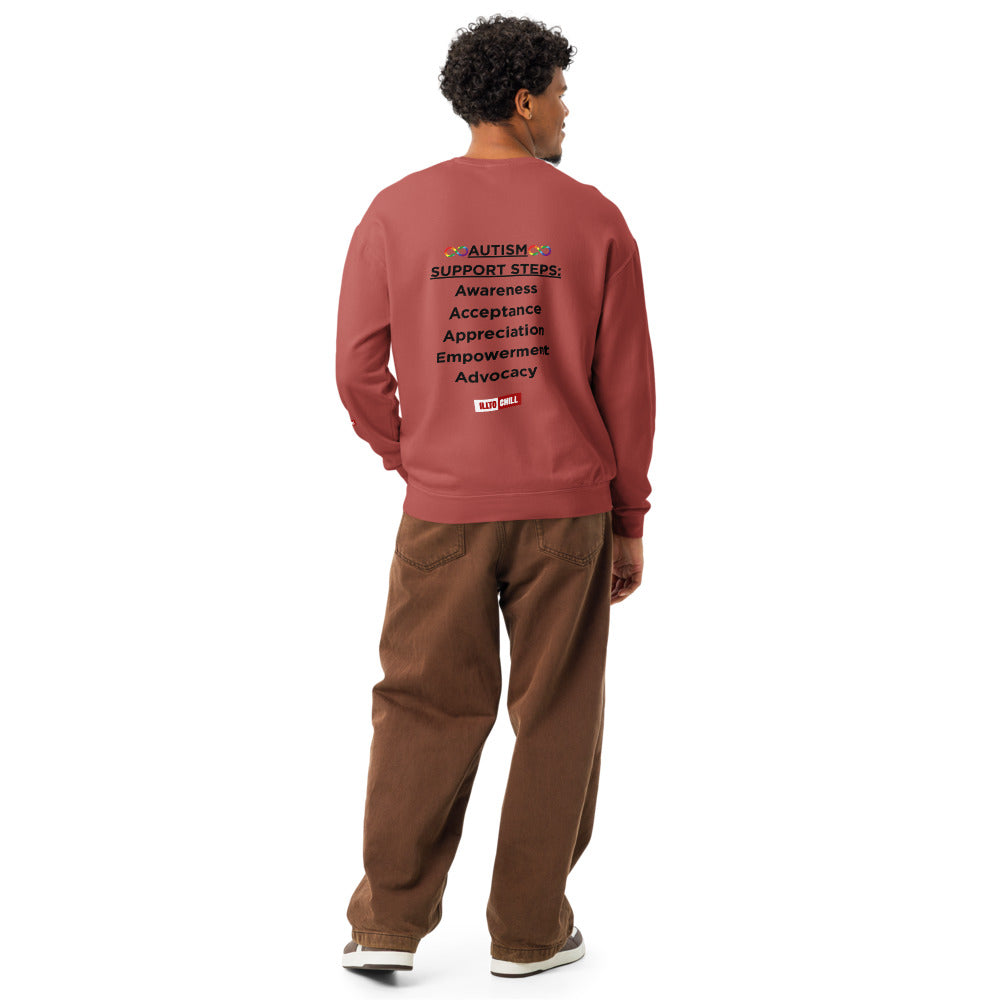 autism-support-unisex-garment-dyed-fleece-crewneck-sweatshirt