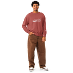 OCD Not Broken: Unisex Garment Dyed Fleece Crewneck Sweatshirt for Every Intrusive Thinker | ILLTOCHILL