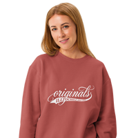 OCD Not Broken: Unisex Garment Dyed Fleece Crewneck Sweatshirt for Every Intrusive Thinker | ILLTOCHILL