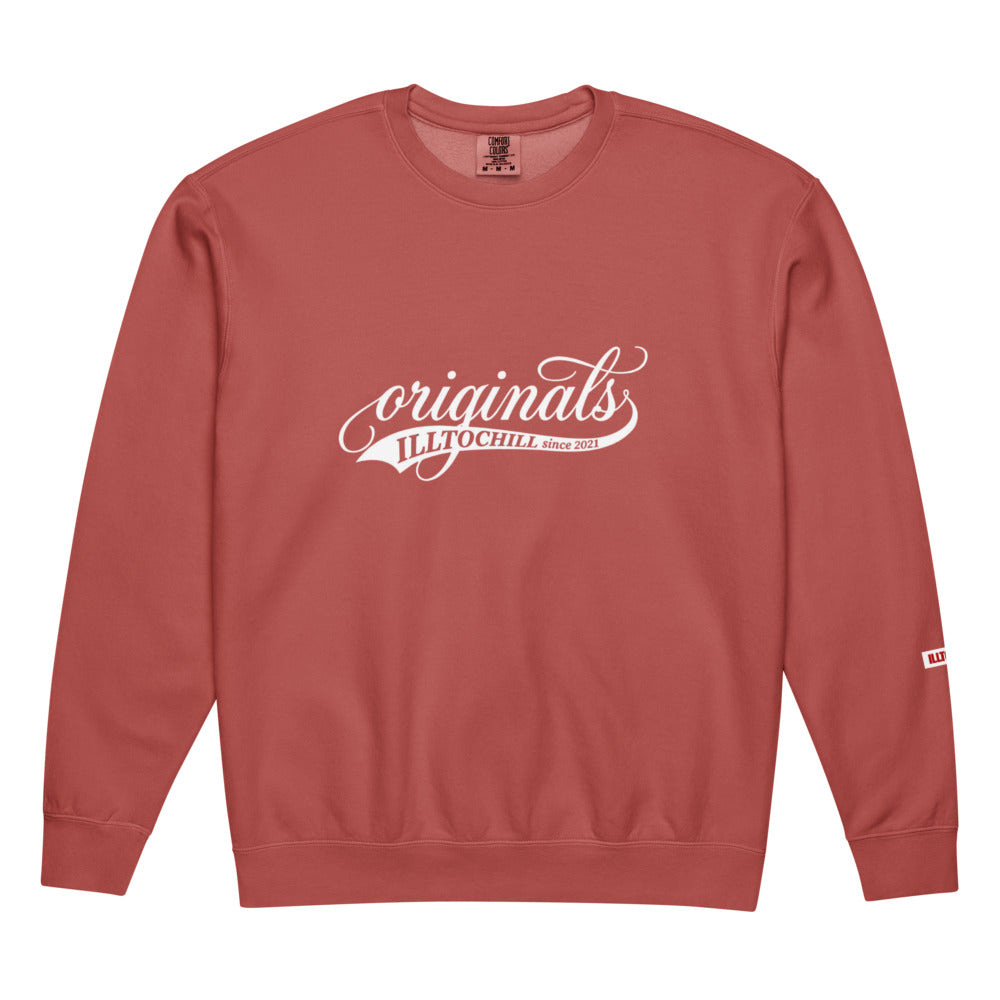 anxiety-unisex-garment-dyed-fleece-crewneck-sweatshirt-1