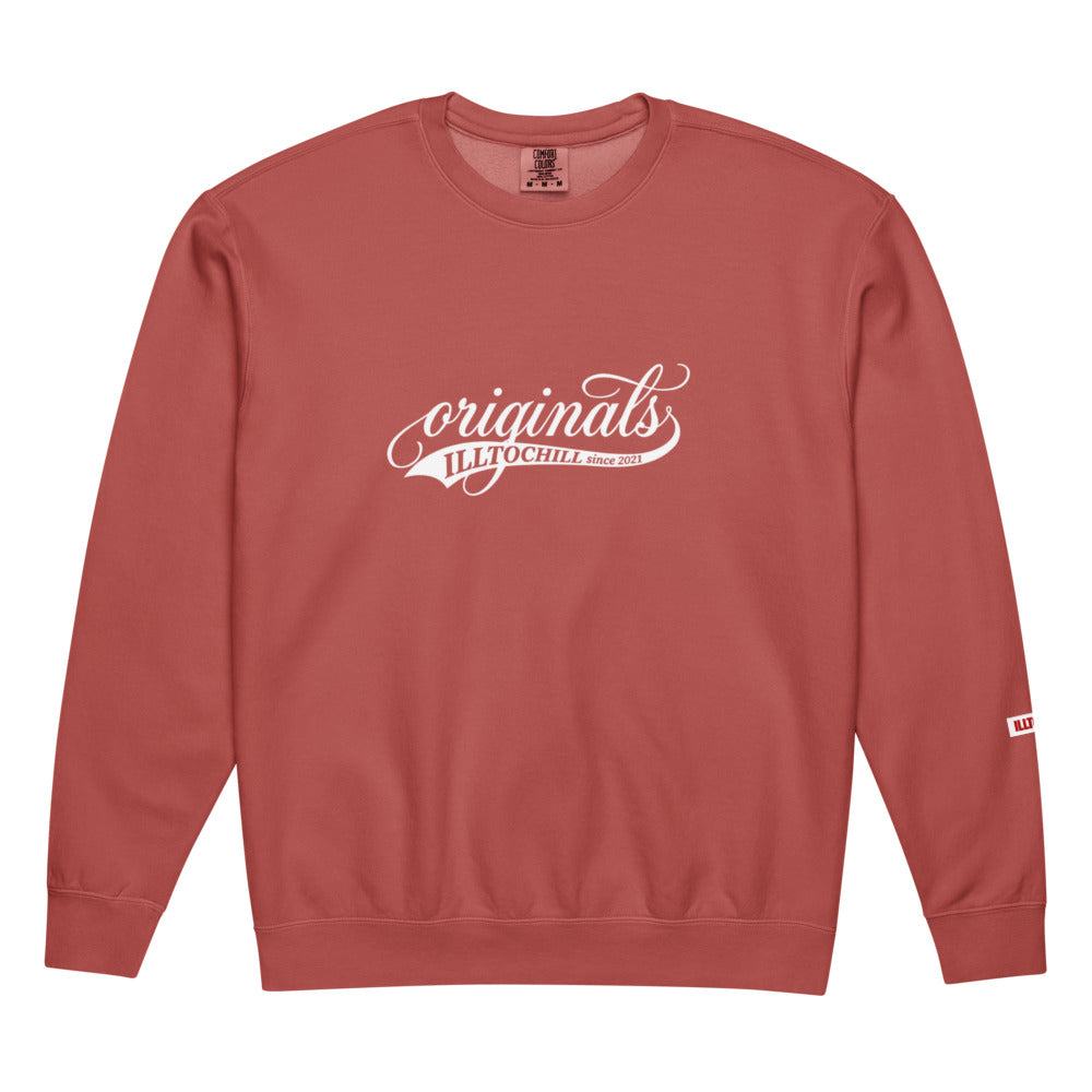 hard-of-hearing-support-unisex-garment-dyed-fleece-crewneck-sweatshirt