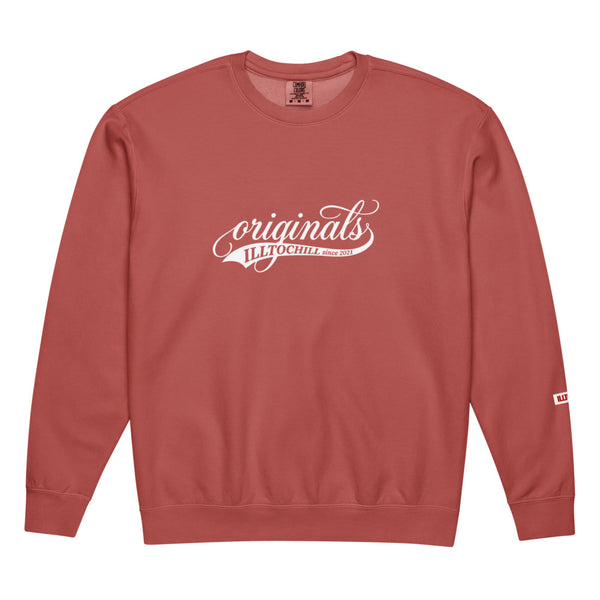 hard-of-hearing-support-unisex-garment-dyed-fleece-crewneck-sweatshirt