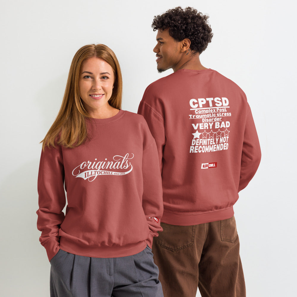 c-ptsd-unisex-garment-dyed-fleece-crewneck-sweatshirt-1