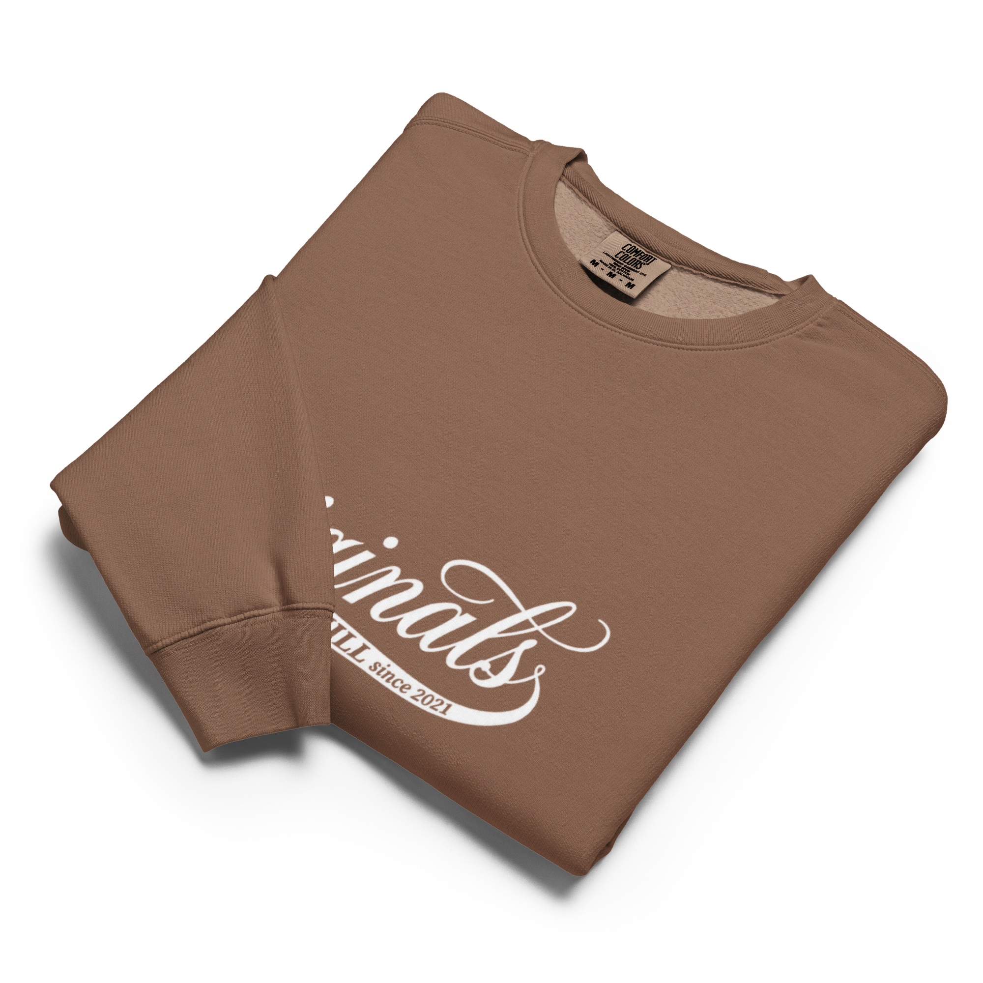 OCD Not Broken: Unisex Garment Dyed Fleece Crewneck Sweatshirt for Every Intrusive Thinker | ILLTOCHILL