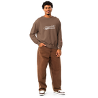 OCD Not Broken: Unisex Garment Dyed Fleece Crewneck Sweatshirt for Every Intrusive Thinker | ILLTOCHILL