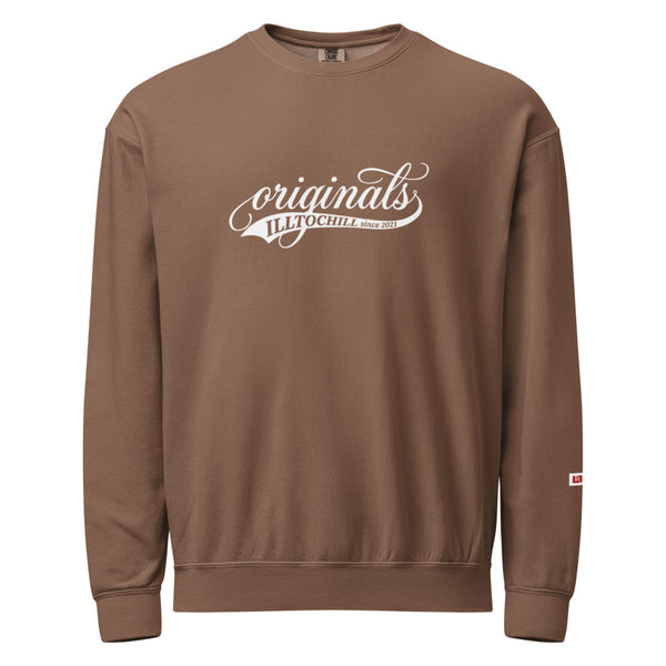 hard-of-hearing-support-unisex-garment-dyed-fleece-crewneck-sweatshirt