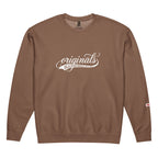 hard-of-hearing-support-unisex-garment-dyed-fleece-crewneck-sweatshirt