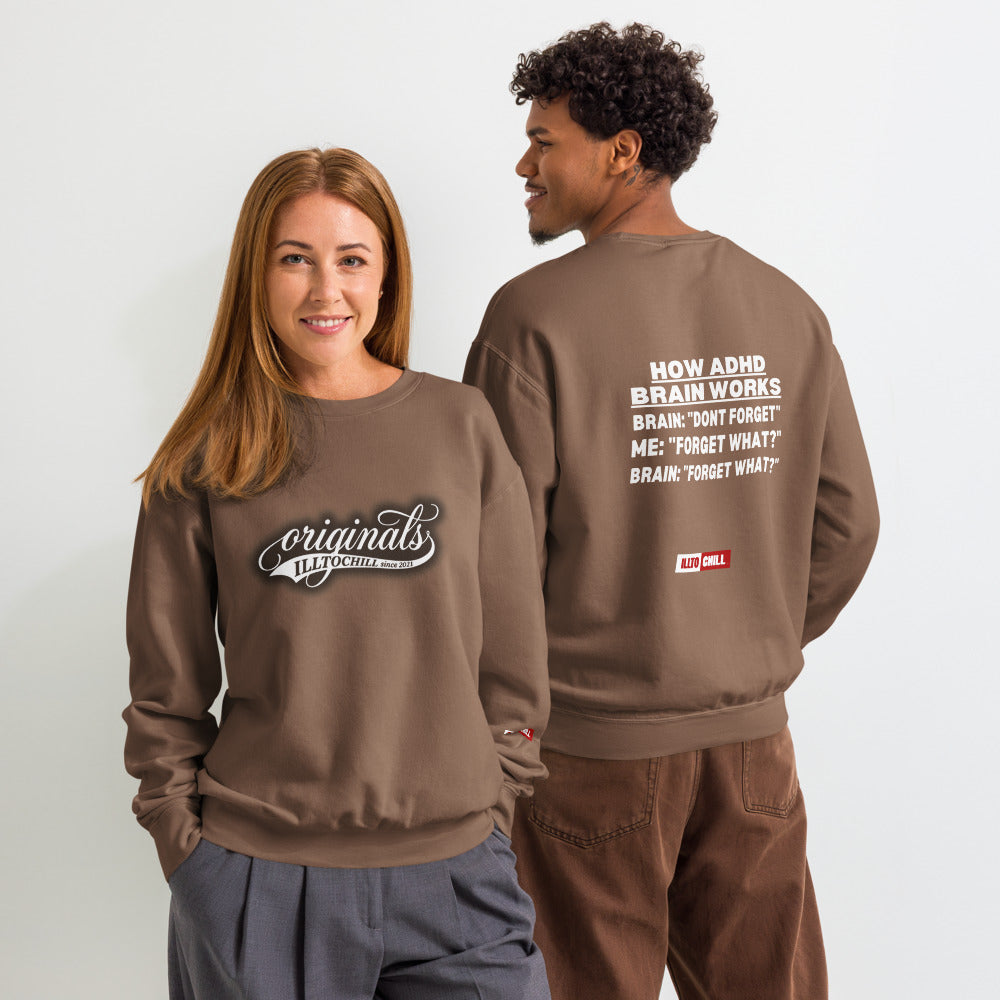 adhd-unisex-garment-dyed-fleece-crewneck-sweatshirt