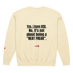 OCD Layered and Unashamed: Unisex Garment Dyed Fleece Crewneck Sweatshirt for the OCD Community | ILLTOCHILL