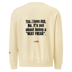 OCD Layered and Unashamed: Unisex Garment Dyed Fleece Crewneck Sweatshirt for the OCD Community | ILLTOCHILL