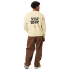 OCD Layered and Unashamed: Unisex Garment Dyed Fleece Crewneck Sweatshirt for the OCD Community | ILLTOCHILL