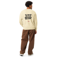 OCD Layered and Unashamed: Unisex Garment Dyed Fleece Crewneck Sweatshirt for the OCD Community | ILLTOCHILL
