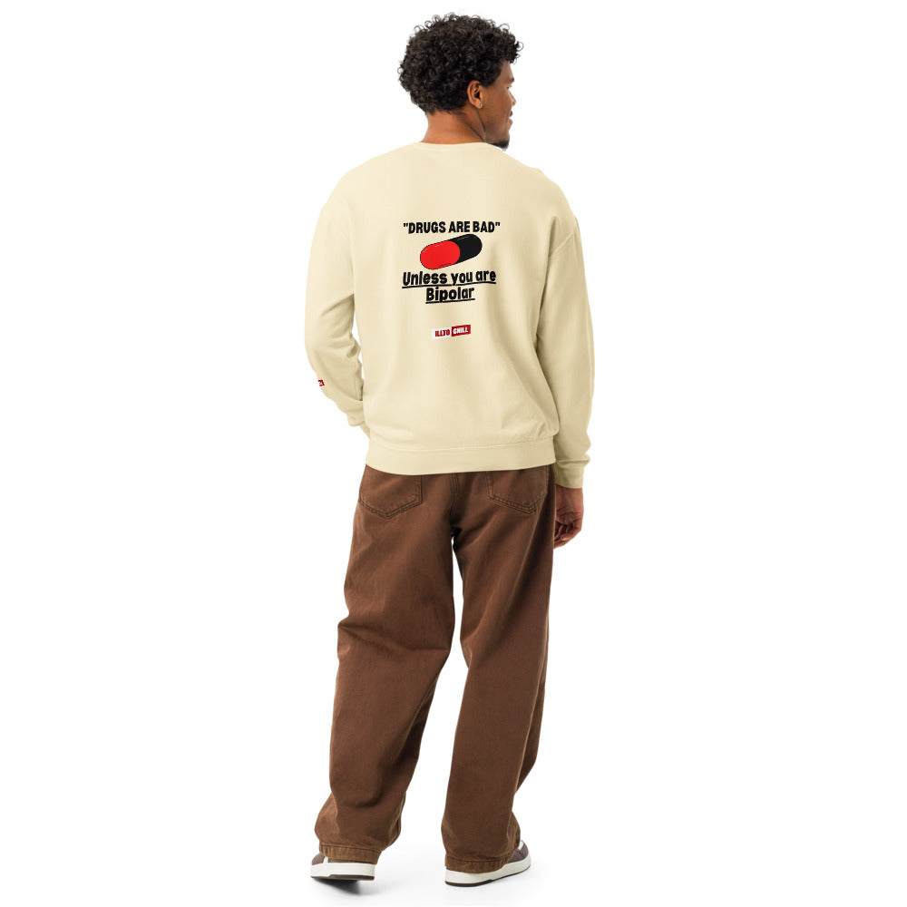 bipolar-unisex-garment-dyed-fleece-crewneck-sweatshirt