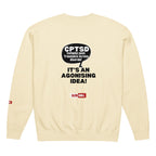 c-ptsd-unisex-garment-dyed-fleece-crewneck-sweatshirt