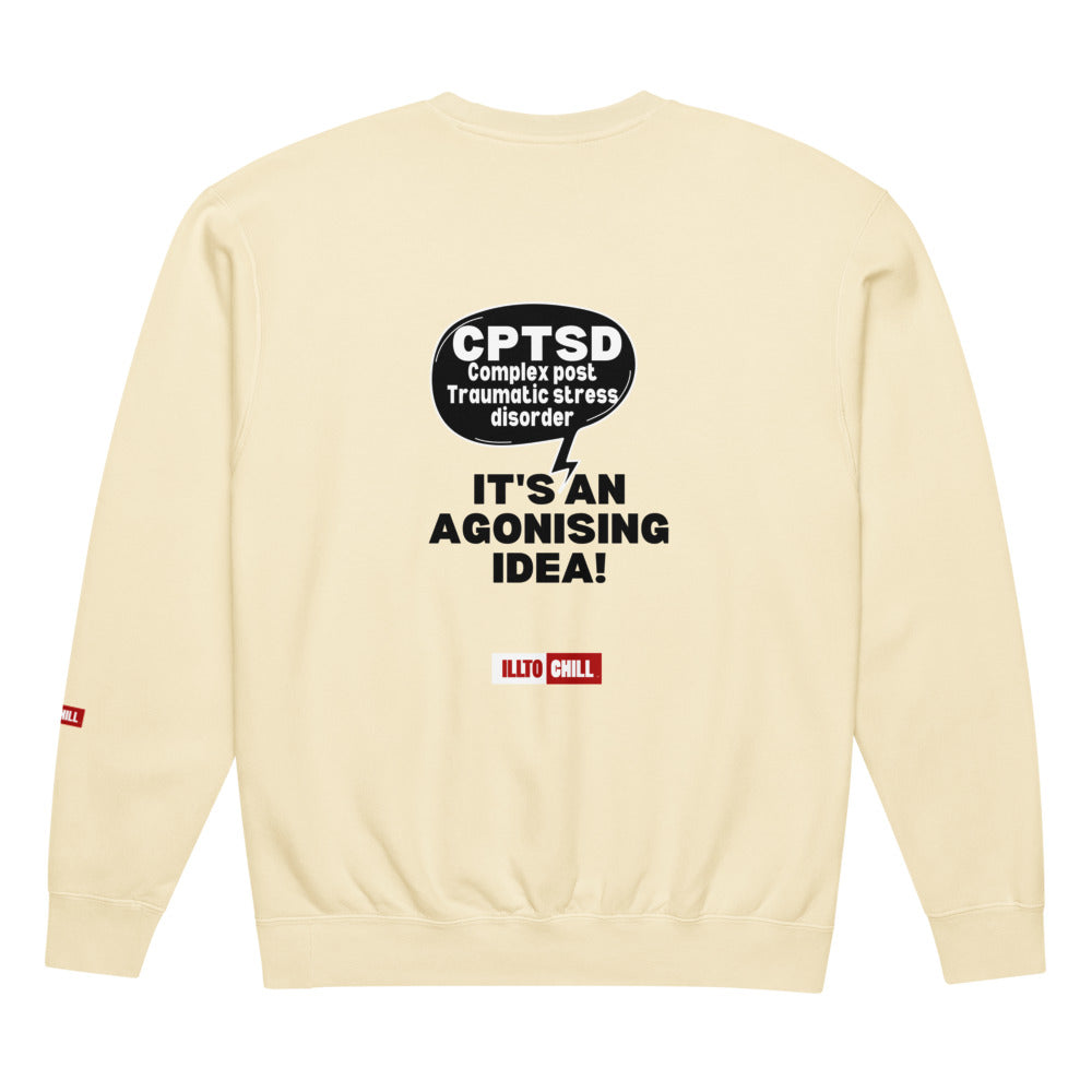 c-ptsd-unisex-garment-dyed-fleece-crewneck-sweatshirt
