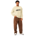 OCD Layered and Unashamed: Unisex Garment Dyed Fleece Crewneck Sweatshirt for the OCD Community | ILLTOCHILL