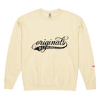 anxiety-unisex-garment-dyed-fleece-crewneck-sweatshirt