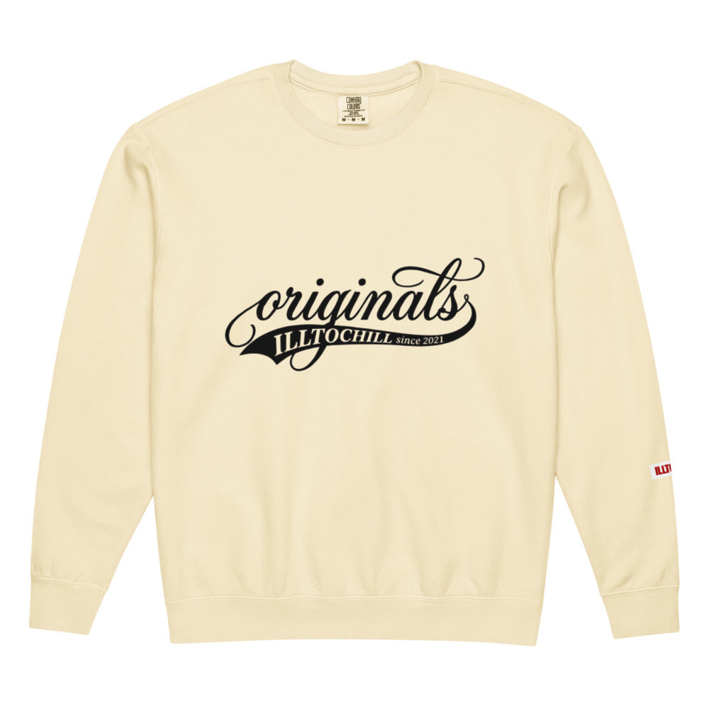 anxiety-unisex-garment-dyed-fleece-crewneck-sweatshirt