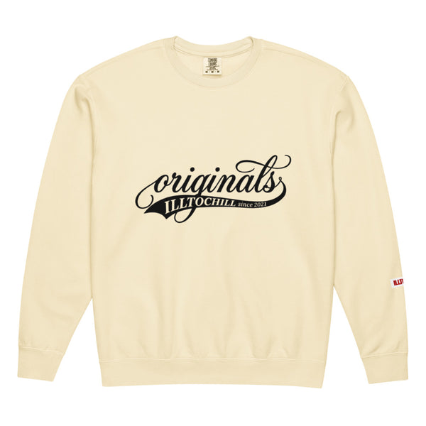 anxiety-unisex-garment-dyed-fleece-crewneck-sweatshirt