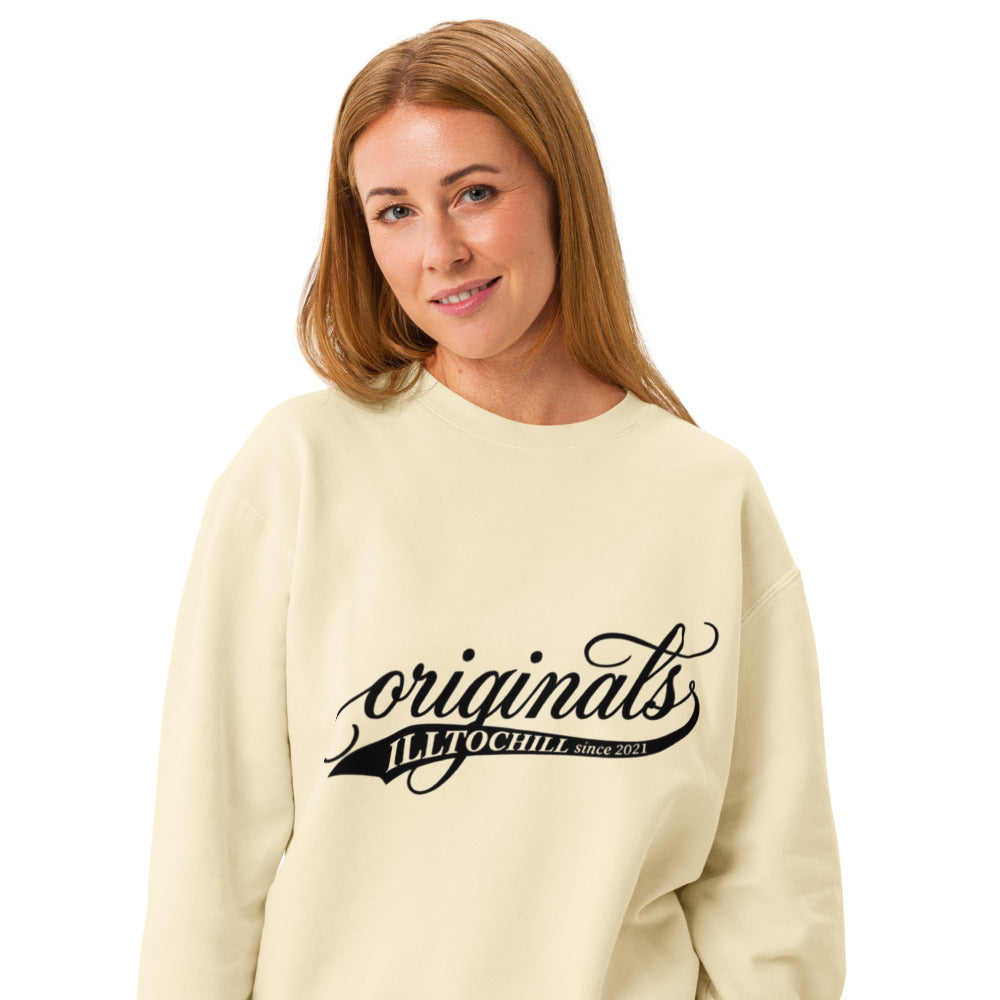 anxiety-unisex-garment-dyed-fleece-crewneck-sweatshirt