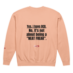 OCD Layered and Unashamed: Unisex Garment Dyed Fleece Crewneck Sweatshirt for the OCD Community | ILLTOCHILL