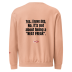 OCD Layered and Unashamed: Unisex Garment Dyed Fleece Crewneck Sweatshirt for the OCD Community | ILLTOCHILL