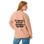 OCD Layered and Unashamed: Unisex Garment Dyed Fleece Crewneck Sweatshirt for the OCD Community | ILLTOCHILL