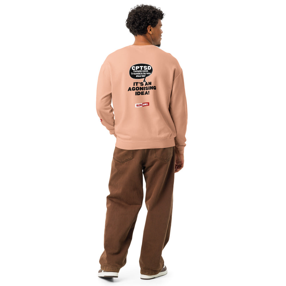 c-ptsd-unisex-garment-dyed-fleece-crewneck-sweatshirt