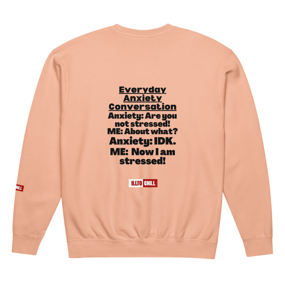 anxiety-unisex-garment-dyed-fleece-crewneck-sweatshirt